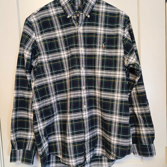 Polo Long Sleave Button Up Shirt Lg - Picture 1 of 3